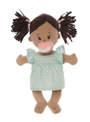 Muñeca Love, Stella Soft Baby Doll Beige con Coletas Marrones miniatura 2