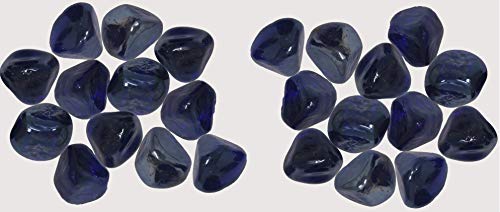 K-Kraft Glas-Gems Vase Füller, Tischstreuer, unverwechselbare Bastelakzente, 4,4 kg Schwarz - Opaque Black Cover