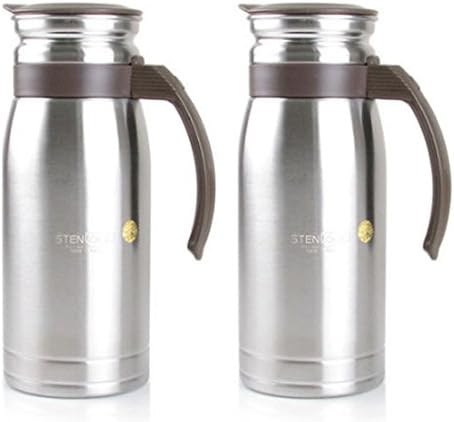 Carnation Stainless steel 18-8 Sten Water bottle No.4 1200ml x 2EA