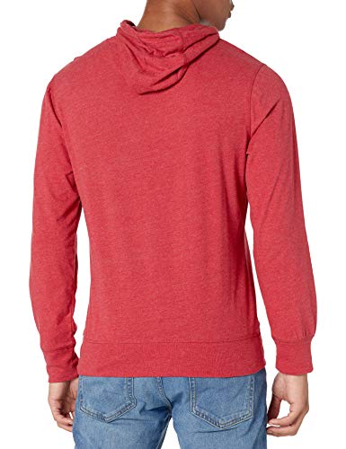 Amazon Essentials Men's Lightweight Jersey Pullover Hoodie, Soft, Red, XX-Large
