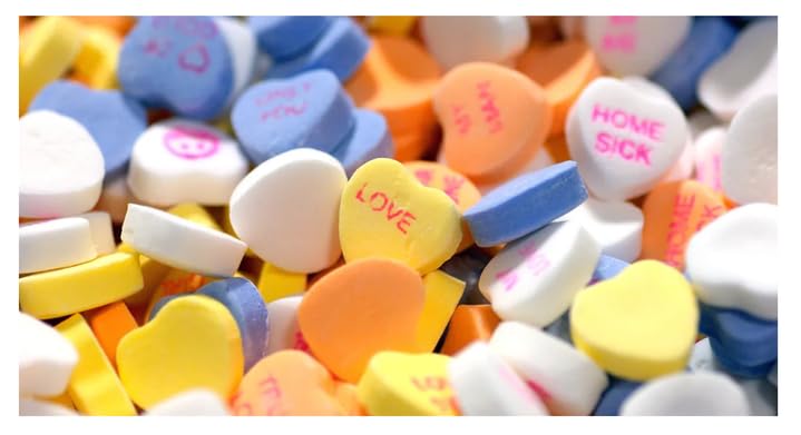 Brach's Tiny Conversation Hearts - 5 oz Bags - Pack of 2 - Classic Valentine's Day Candy That Generations Have Loved