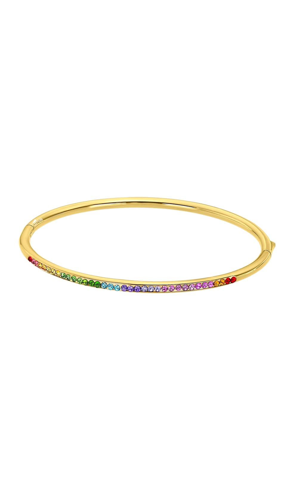 LOTUS STYLE Pulsera Acero Inoxidable Mujer LS2111-2/5 - Sofisticado Brazalete con Pulido y Acabado Refinado - Special Prices - Pulsera Dorada 6,1 cm - Regalo Cumpleaños, Aniversario, Ocasión Especial