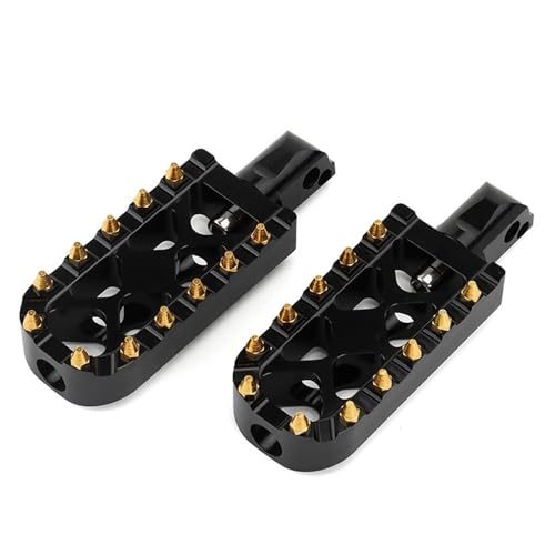 Repose-pieds moto en aluminium robuste style MX pour custom Softail Sport Glide