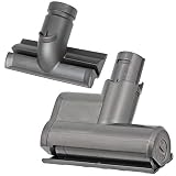 Mini cepillo de turbina motorizado + herramienta de cepillo de escalera hecha por Spares2go para adaptarse a aspiradoras inalámbricas Dyson V8.