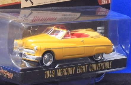 Amazon | 1/64 グリーンライト 1949 Mercury Eight Convertible