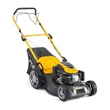 STIGA Combi 53 S a Benzin-Rasenmäher, 166 cm³, 51 cm, 60 L Fangkorb...