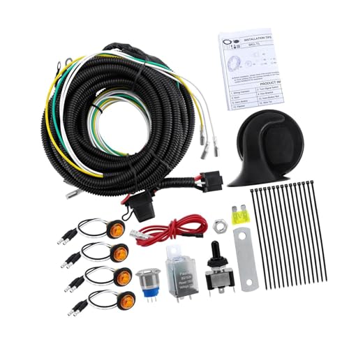 Kit clignotants et klaxon avec installation facile pour la rue harayaa