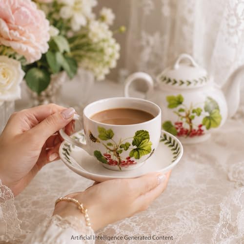 ACMLIFE Tea Set with Teapot, Porcelain Tea Sets for Adults, 9-Piece Vintage Tea Set for 6, English Floral Tea Sets for Women Tea Party for Gifts by ACMLIFE - Image 5