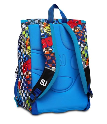 Sj Gang Style Jam Gang Flip System Zaino Estensibile, Unisex - Bambini E Ragazzi, Multicolore, Taglia Unica - 6