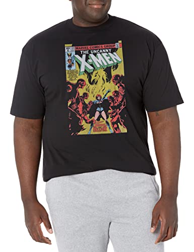 T-shirt Marvel X Hell Fire grande taille XX-Large pour homme évitant les hauts trop courts