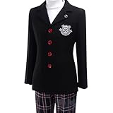 Gegexli Game P5 Cosplay Costumes Ren Amamiya Cosplay Costume Uniforms Halloween Party (3XL)