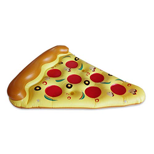 Siqi220 Inflable hilera Flotante Plegable de Agua sofá sillón sillón Pizza Gigante Hamaca de Agua Piscina Inflable niños Adultos PVC Inflable Cama Flotante Juguete