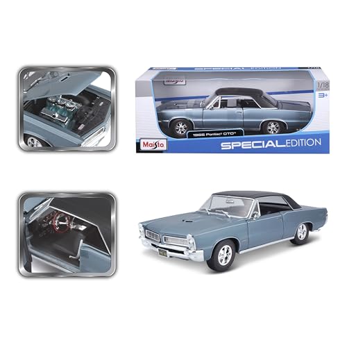 Maisto 1:18 1965 Pontiac GTO Hurst Edition miniatura 3