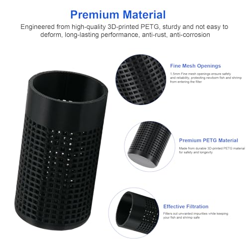 Image of Aquarium Filter Intake Guard Replacement for Aqua-Clear 70 /110, Fish Tank Canister Filters Cover Protect Aquatic Life, Aquarium Intake Filter - 1 Pack