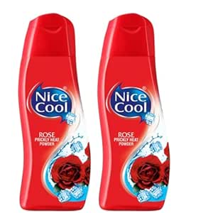 NICE COOL ROSE POWDER COMBO (100GM X 2) - Refreshing | INSTANT ICY ...