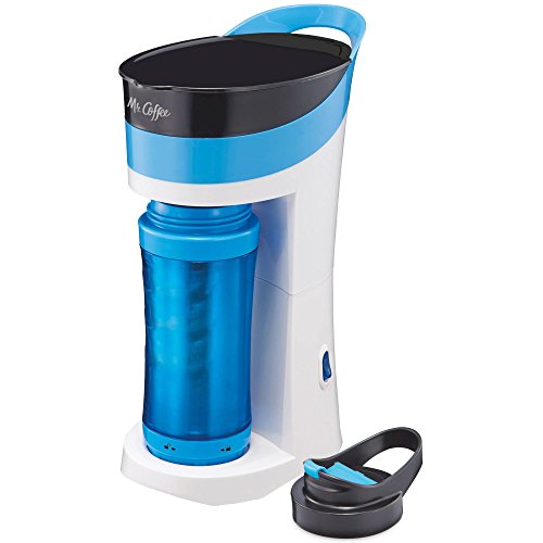 Mr. Coffee Pour! Brew! Go! Personal Coffee Maker, Caffeine Blue ;;;