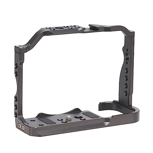 EOS R8 Cage, Hersmay Aluminium Camera Cage for Canon EOS R8 Mirrorless Cameras - Image 3