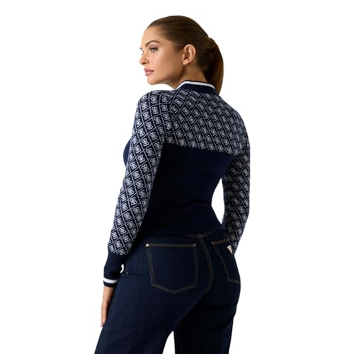 Guess Para Mujer. W5BR24Z3JD2 Jersey De Mezcla De Lana Con Logotipo Azul (S), Negro, PoliéSter - 3