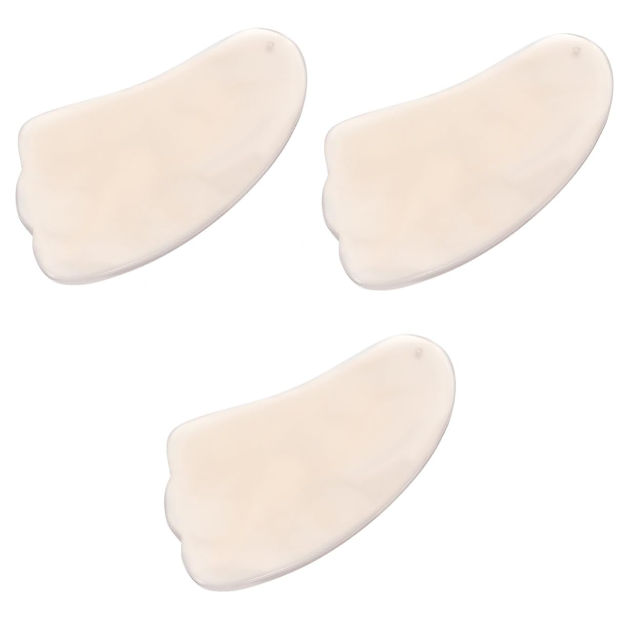 Beaupretty 3 Uds Tabla De Raspado Guasha Herramienta Para Masajeador Facial Masajeador De Piel Rodillo De Estiramiento Facial Raspador Gua Sha Punto Gatillo Jade Herramientas De Masaje