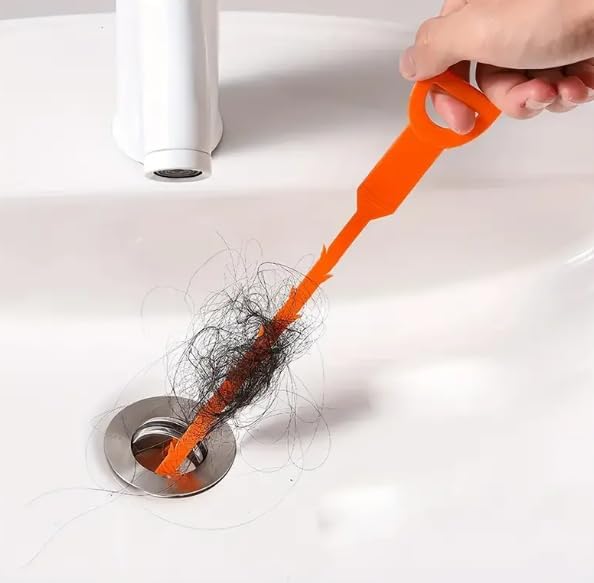 Amazon.com: Generic 6 Pack 20 Inch Hair Snake Hair Drain Clog Remover ...