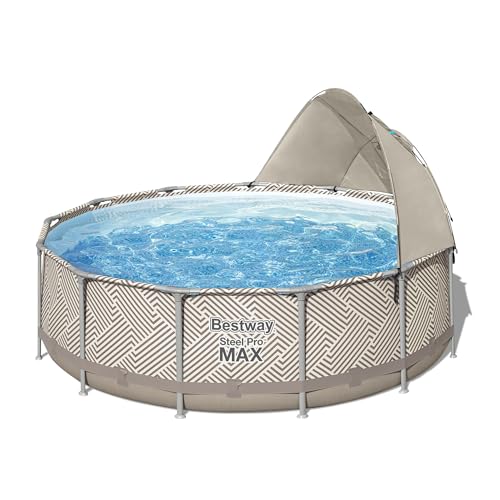 Bestway 561FXE-BW Steel Pro 13' X 42 Inch Round Above Ground Pool Set thumb #1