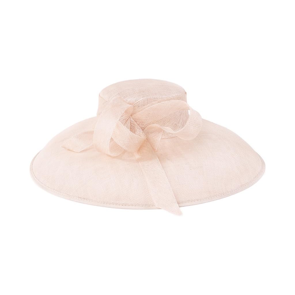 Chapeau de plage gaze pour femme, visière vacances et chapeau de banquet décoration élégante