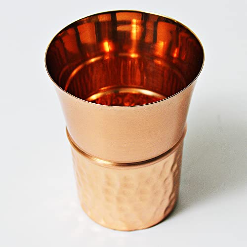 Alchemade 100% Pure Copper Tumbler - 16 Oz Derby Cup Without A Handle For Mint Juleps, Moscow Mules, Cocktails, Mixed Drinks, & Your Favorite Beverage #TOP4