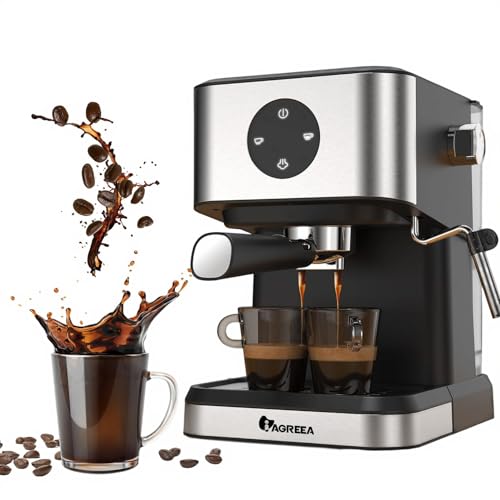 IAGREEA Coffee Grinder for Espresso Machine 20 Bar