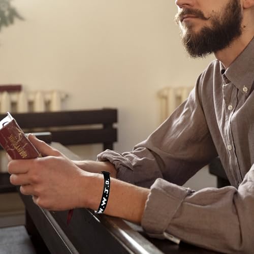 WWJD Bracelets Webbing What Would Jesus Do Bracelet for Men Women Adjustable Christian Woven Wristbands Bulk Religious Jewelry Accessories Gifts4