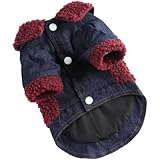 CATIEBYE Manteau d'hiver Chaud pour Chien en Polyester Coupe Vent, Tenue d'hiver Confortable et Légère pour Jogging et Occasions Spéciales