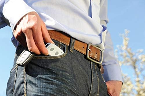 Marantec Digital 572 Handheld Transmitter in a pocket