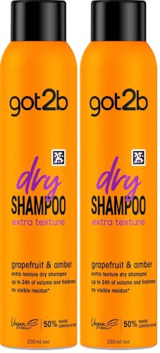 Image of Schwarzkopf got2b Fresh It Up, No Rinse Spray to Refresh Hair in Between Washes, No White Residue, Dry Shampoo, Extra Texture 200ml (Pack of 2)