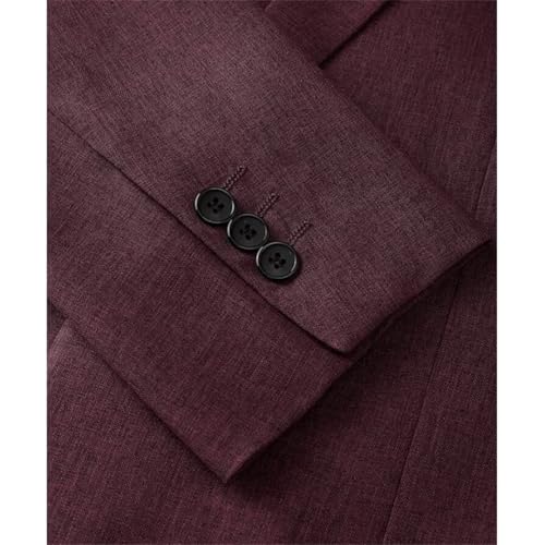 Men Linen Blazer Slim Fit Suit Jackets Lightweight Blazer Jacket Prom Suits Sports Coats3