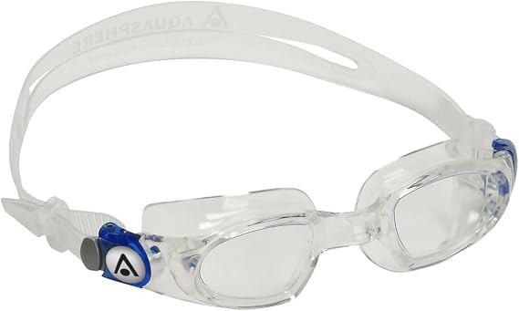 Aquasphere Mako - Swim Goggles, Swim Goggles for Adults with UV Protection, Silicone Seal, and Fog-Free, Leak-Proof Lenses for Men and Women