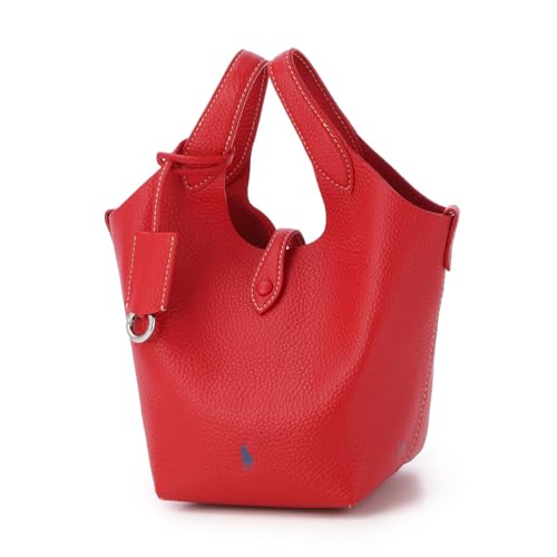 [ポロラルフローレン] トートバッグ 2WAY POLO PLAY LEATHER SMALL TOTE ＆ CROSSBODY スモールトート クロスボディ ポニー レザー [並行輸入品]