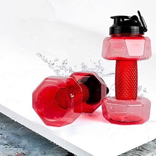 CLISPEED 1 Unidade Garrafa De Água Fitness Copo Haltere Halteres Ajustáveis Haltere De Injeção De Ág