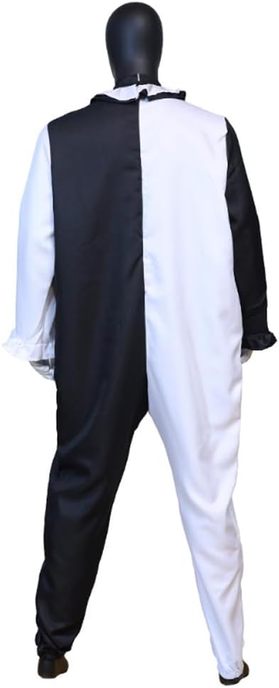 Men Cosplay Costume Jumpsuit Outfit Halloween Hat With Gloves Mask - Image 5