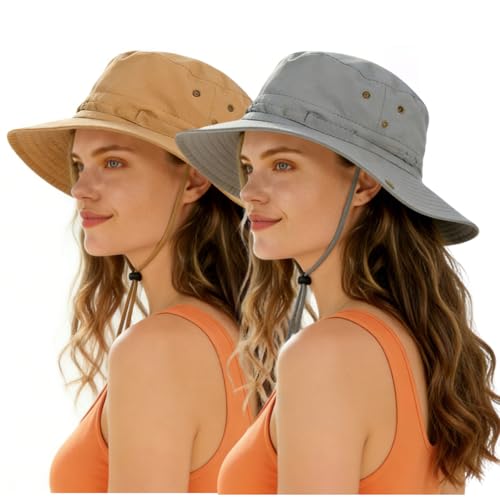 Image of Super Wide Brim Sun Hat for Men /Women-UPF 50+ UV Protection, Large Bucket Hat for Fishing, Hiking, Gardening