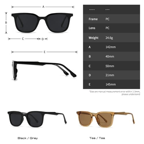 Lunettes de soleil rétro hommes verres UV400 vintage tendance - 6
