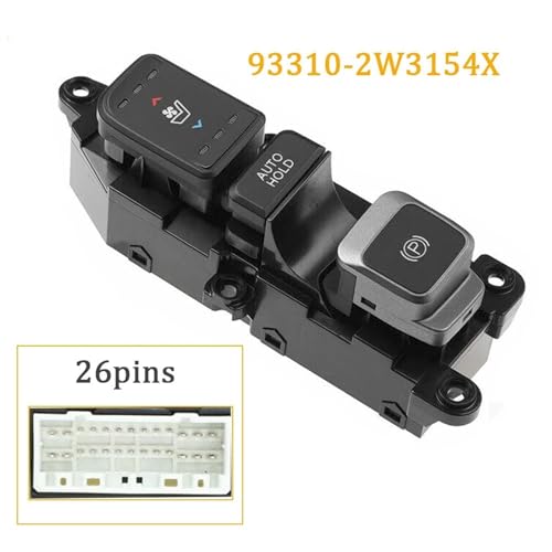 Interrupteur de frein à main électronique Santa Fe Sport 2017-2019 bouton rétention auto
