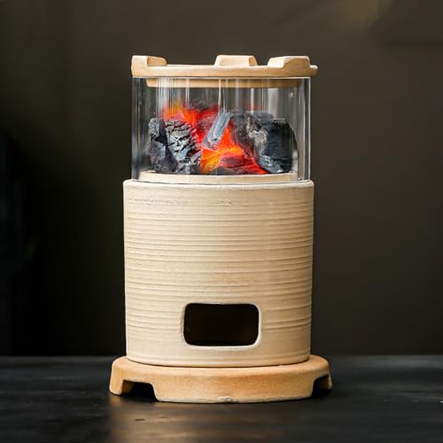 Estufa de carbón de Arcilla, Estufa de cerámica para Barbacoa, Estufa para Parrilla de Interior, fogón de Mesa, Estufa portátil para Preparar té, hervir Agua, malvaviscos, Barbacoa(13x20cm/5 x8) Estufa de carbón de Arcilla, Estufa de cerámica para Barbacoa, Estufa para Parrilla de Interior, fogón de Mesa, Estufa portátil para Preparar té, hervir Agua, malvaviscos, Barbacoa(13x20cm/5 x8)