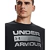 Under Armour Team Issue Wordmark SS Men's T Shirt, T Shirt for Men with Graphic Design, Loose-Fit Sport and Fitness Clothing, Black/Rhino Grey (001), L #4