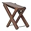 Black Walnut Wood Footstool