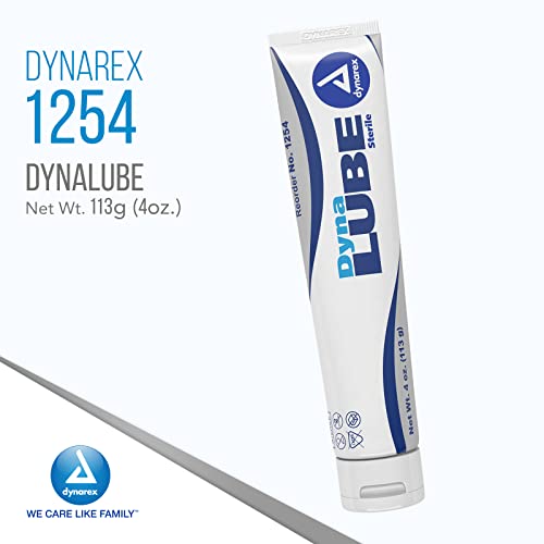 Dynarex DynaLube Lubricating Jelly Sterile 4 oz tube 6/12/Cs