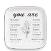 Dowoza Christian Gifts for Women Trinket Dish Tray, Religious Catholic Spiritual Gifts for Women Bible Verse Gifts for Christian Teen Girls Birthday Christmas Ring Dish Jewelry Tray Gift