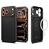 Spigen Case for iPhone 17 Pro Max Case, Thin Fit MagFit [Magsafe Compatible] Designed for Apple iPhone 17 Pro Max Case (2025) - Black