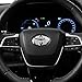 Steering Wheel Bling Crystal Emblem, Shiny Accessories Parts Logo Sticker Badge Decals Covers Interior Decorations Compatible with Toyota