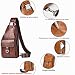 Imagen de Hjkiopc Bolsos de hombre,bolsos de cuero