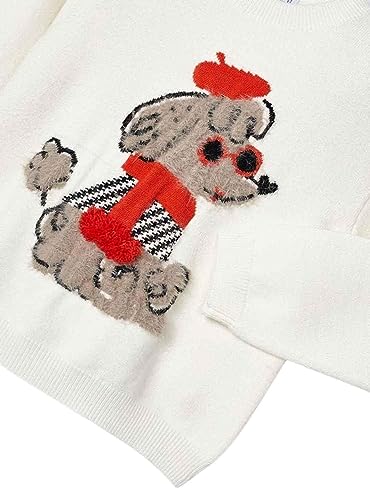 Mayoral Sweater for Girls Natural3
