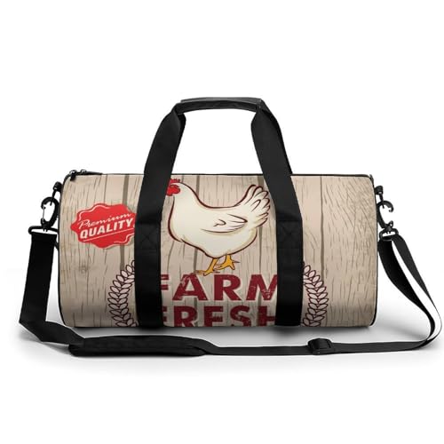 Sac de voyage Poulet De Ferme pour vos week-ends camping et randonnée